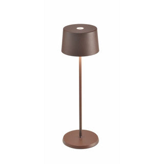 Zafferano Lampes à Porter Olivia Pro Table lamp Zafferano Corten R3 - Buy now on ShopDecor - Discover the best products by ZAFFERANO LAMPES À PORTER design