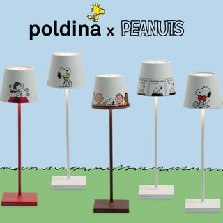 Zafferano Lampes à Porter Poldina x Peanuts table lamp Strip - Buy now on ShopDecor - Discover the best products by ZAFFERANO LAMPES À PORTER design