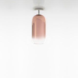 Artemide Gople Mini ceiling lamp with silver structure Artemide Gople Copper - Buy now on ShopDecor - Discover the best products by ARTEMIDE design
