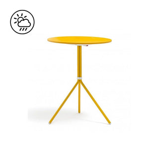 Pedrali Nolita 5453T garden table with tilting top diam.60 cm. - Buy now on ShopDecor - Discover the best products by PEDRALI design