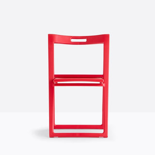 Pedrali Enjoy 460 foldable chair Pedrali Red RO400E - Buy now on ShopDecor - Discover the best products by PEDRALI design