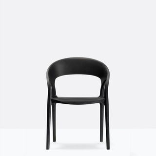 Pedrali Gossip 621 armchair Black - Buy now on ShopDecor - Discover the best products by PEDRALI design