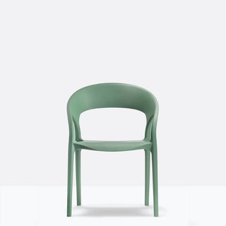 Pedrali Gossip 621 armchair Pedrali Green VE100E - Buy now on ShopDecor - Discover the best products by PEDRALI design