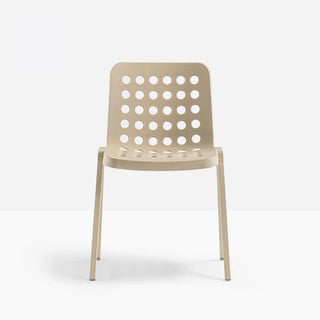 Pedrali Koi-Booki 370 stackable outdoor chair Pedrali Sand SA100E - Buy now on ShopDecor - Discover the best products by PEDRALI design