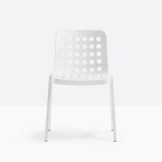 Pedrali Koi-Booki 370 stackable outdoor chair White - Buy now on ShopDecor - Discover the best products by PEDRALI design