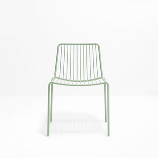 Pedrali Nolita 3650 garden chair with low backrest Pedrali Green VE100 - Buy now on ShopDecor - Discover the best products by PEDRALI design