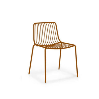 Pedrali Nolita 3650 garden chair with low backrest Pedrali Terracotta TE - Buy now on ShopDecor - Discover the best products by PEDRALI design