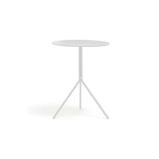 Pedrali Nolita 5453T garden table with tilting top diam.60 cm. White - Buy now on ShopDecor - Discover the best products by PEDRALI design