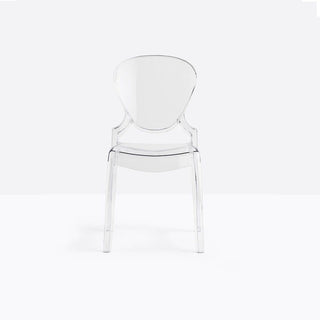 Pedrali Queen 650 stackable chair Transparent - Buy now on ShopDecor - Discover the best products by PEDRALI design