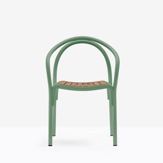 Pedrali Soul 3746 armchair for outdoor use Pedrali Green VE100E - Buy now on ShopDecor - Discover the best products by PEDRALI design