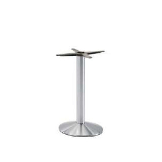 Pedrali Tonda 4151 table base H.73 cm. satinized steel - Buy now on ShopDecor - Discover the best products by PEDRALI design