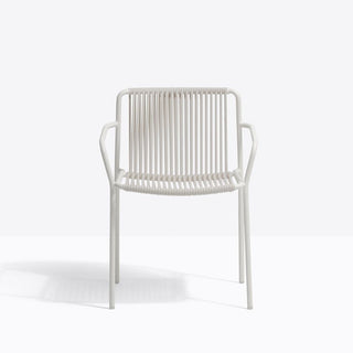 Pedrali Tribeca 3665 garden chair with armrests White - Buy now on ShopDecor - Discover the best products by PEDRALI design