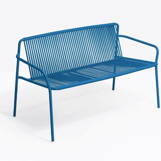 Pedrali Tribeca 3666 garden lounge sofa for outdoor use Pedrali Blue BL300E - Buy now on ShopDecor - Discover the best products by PEDRALI design