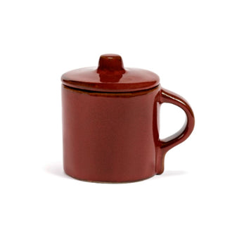 Serax La Mère espresso cup + lid h. 7.5 cm. Serax La Mère Venetian Red - Buy now on ShopDecor - Discover the best products by SERAX design