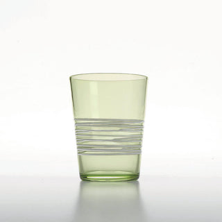 Zafferano Filante tumbler coloured glass Zafferano Green apple - Buy now on ShopDecor - Discover the best products by ZAFFERANO design