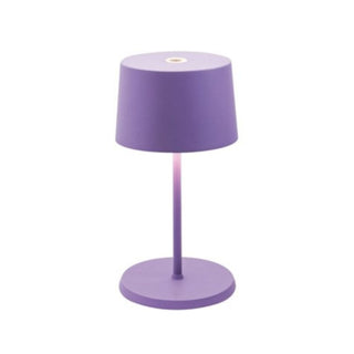 Zafferano Lampes à Porter Olivia Mini Pro LED portable table lamp Zafferano Lilac L3 - Buy now on ShopDecor - Discover the best products by ZAFFERANO LAMPES À PORTER design