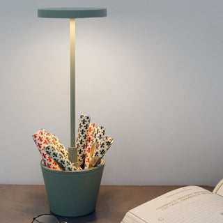 Zafferano Lampes à Porter Poldina Reverso Pro LED portable table lamp - Buy now on ShopDecor - Discover the best products by ZAFFERANO LAMPES À PORTER design