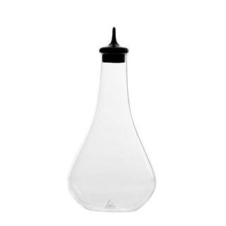 Zafferano Pirolo glass bottle with colored cap Black - Buy now on ShopDecor - Discover the best products by ZAFFERANO design