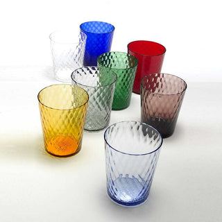 Zafferano Veneziano Set 6 tumblers in different colours - Buy now on ShopDecor - Discover the best products by ZAFFERANO design