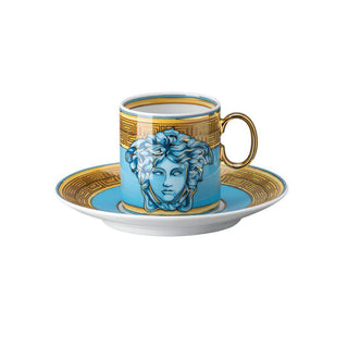 Versace meets Rosenthal Medusa Amplified espresso cup and saucer - Buy now on ShopDecor - Discover the best products by VERSACE HOME design