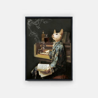 Ibride Portrait Collector Lazy Victoire S print 41x55 cm. - Buy now on ShopDecor - Discover the best products by IBRIDE design