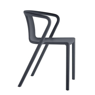 Magis Air-Armchair stacking armchair Magis Anthracite grey 1418C - Buy now on ShopDecor - Discover the best products by MAGIS design