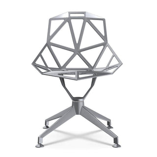 Magis Chair One 4 Star swivel chair Magis Grey 5254 - Buy now on ShopDecor - Discover the best products by MAGIS design