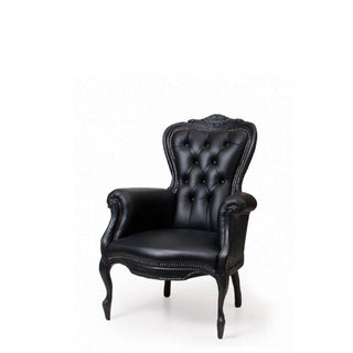 Moooi Smoke burnt wood armchair - Buy now on ShopDecor - Discover the best products by MOOOI design
