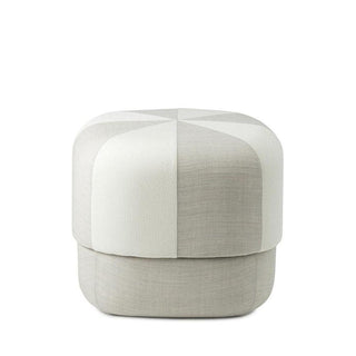 Normann Copenhagen Circus Duo Small fabric pouf 46x46cm. with h.40 cm. Normann Copenhagen Circus Duo Sand - Buy now on ShopDecor - Discover the best products by NORMANN COPENHAGEN design