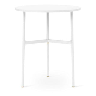 Normann Copenhagen Union table with laminate top diam. 80 cm, h. 95.5 cm. and steel legs - Buy now on ShopDecor - Discover the best products by NORMANN COPENHAGEN design