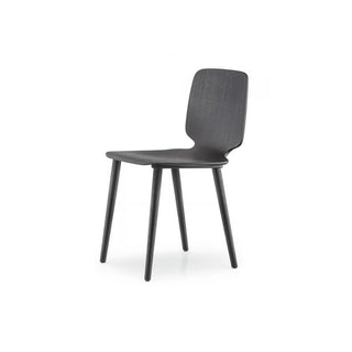 Pedrali Babila 2700 ash chair Pedrali Black aniline ash AN - Buy now on ShopDecor - Discover the best products by PEDRALI design