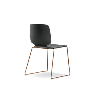Pedrali Babila 2720 ash chair with sled base - Buy now on ShopDecor - Discover the best products by PEDRALI design