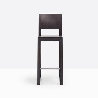 Pedrali Brera 382 oak stool with seat H.65 cm. - Buy now on ShopDecor - Discover the best products by PEDRALI design