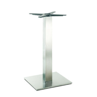 Pedrali Inox 4441 table base polished steel H.73 cm. Buy now on Shopdecor
