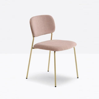 Pedrali Jazz 3719 padded chair in velvet - Buy now on ShopDecor - Discover the best products by PEDRALI design