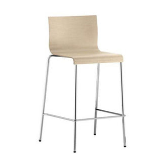 Pedrali Kuadra 1332 stackable wooden stool with seat H.67 cm. - Buy now on ShopDecor - Discover the best products by PEDRALI design
