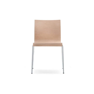 Pedrali Kuadra XL 2413 wooden lounge chair Pedrali Bleached oak RS - Buy now on ShopDecor - Discover the best products by PEDRALI design
