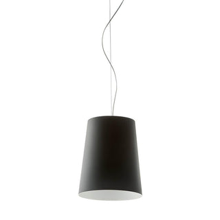 Pedrali Lighting Time L001S/A suspension lamp with single diffuser Black - Buy now on ShopDecor - Discover the best products by PEDRALI design