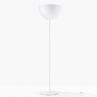 Pedrali Lighting Time L002ST/BA floor lamp with double diffuser White - Buy now on ShopDecor - Discover the best products by PEDRALI design