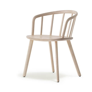 Pedrali Nym 2835 armchair in ash wood Pedrali Natural ash FR - Buy now on ShopDecor - Discover the best products by PEDRALI design