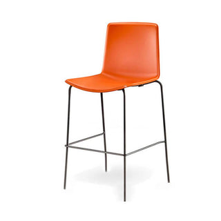 Pedrali Tweet 896 stool with seat H.75 cm. Pedrali Orange AR500E - Buy now on ShopDecor - Discover the best products by PEDRALI design