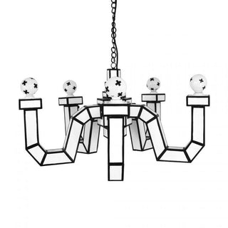 Seletti Cut 'N Paste chandelier in recycled cardboard - Buy now on ShopDecor - Discover the best products by SELETTI design
