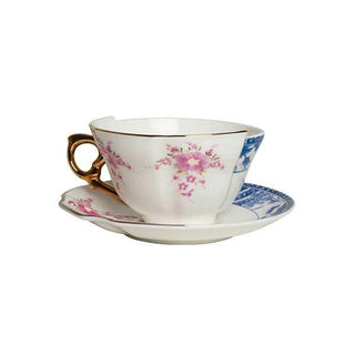 Seletti Hybrid porcelain tea cup Zenobia with saucer Buy now on Shopdecor