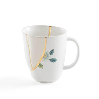 Seletti Kintsugi mug cup in porcelain/24 carat gold mod. 1 Buy now on Shopdecor