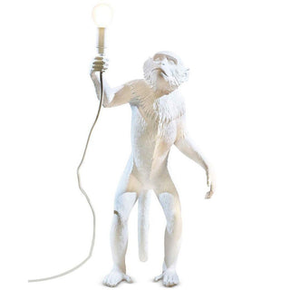 Seletti Monkey Lamp Standing table lamp white - Buy now on ShopDecor - Discover the best products by SELETTI design