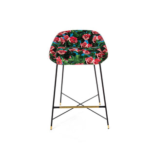 Seletti Toiletpaper High Stool Roses - Buy now on ShopDecor - Discover the best products by TOILETPAPER HOME design