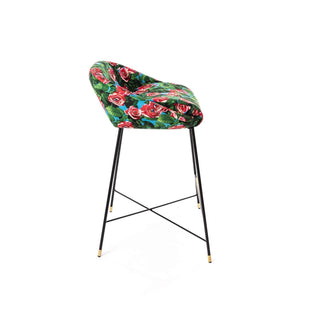 Seletti Toiletpaper High Stool Roses - Buy now on ShopDecor - Discover the best products by TOILETPAPER HOME design