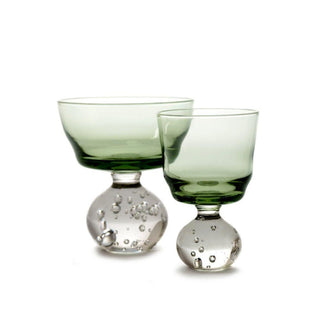 Serax Eternal Snow stem glass S green - Buy now on ShopDecor - Discover the best products by SERAX design