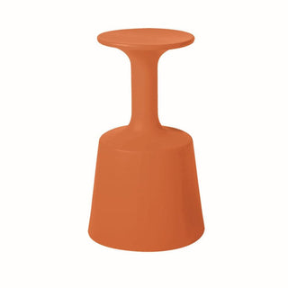 Slide Drink Stool Polyethylene by Jorge Nàjera Slide Pumpkin orange FC - Buy now on ShopDecor - Discover the best products by SLIDE design