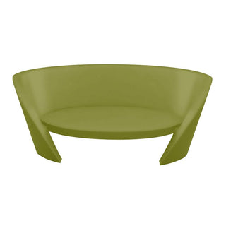 Slide Rap Sofa Polyethylene by Karim Rashid Slide Lime green FR - Buy now on ShopDecor - Discover the best products by SLIDE design